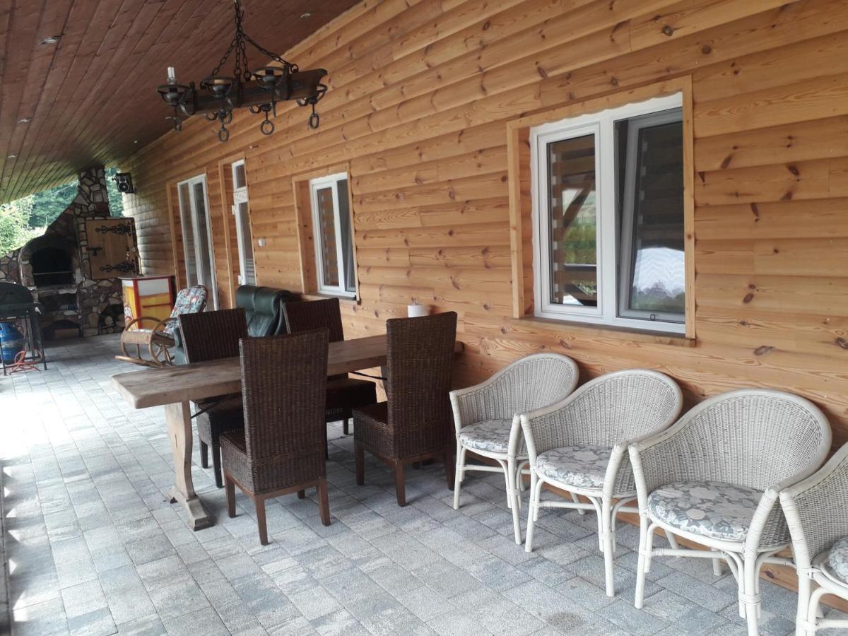 Jaskowa Chata Bieszczady Apartament Z Basenem Балигруд Экстерьер фото