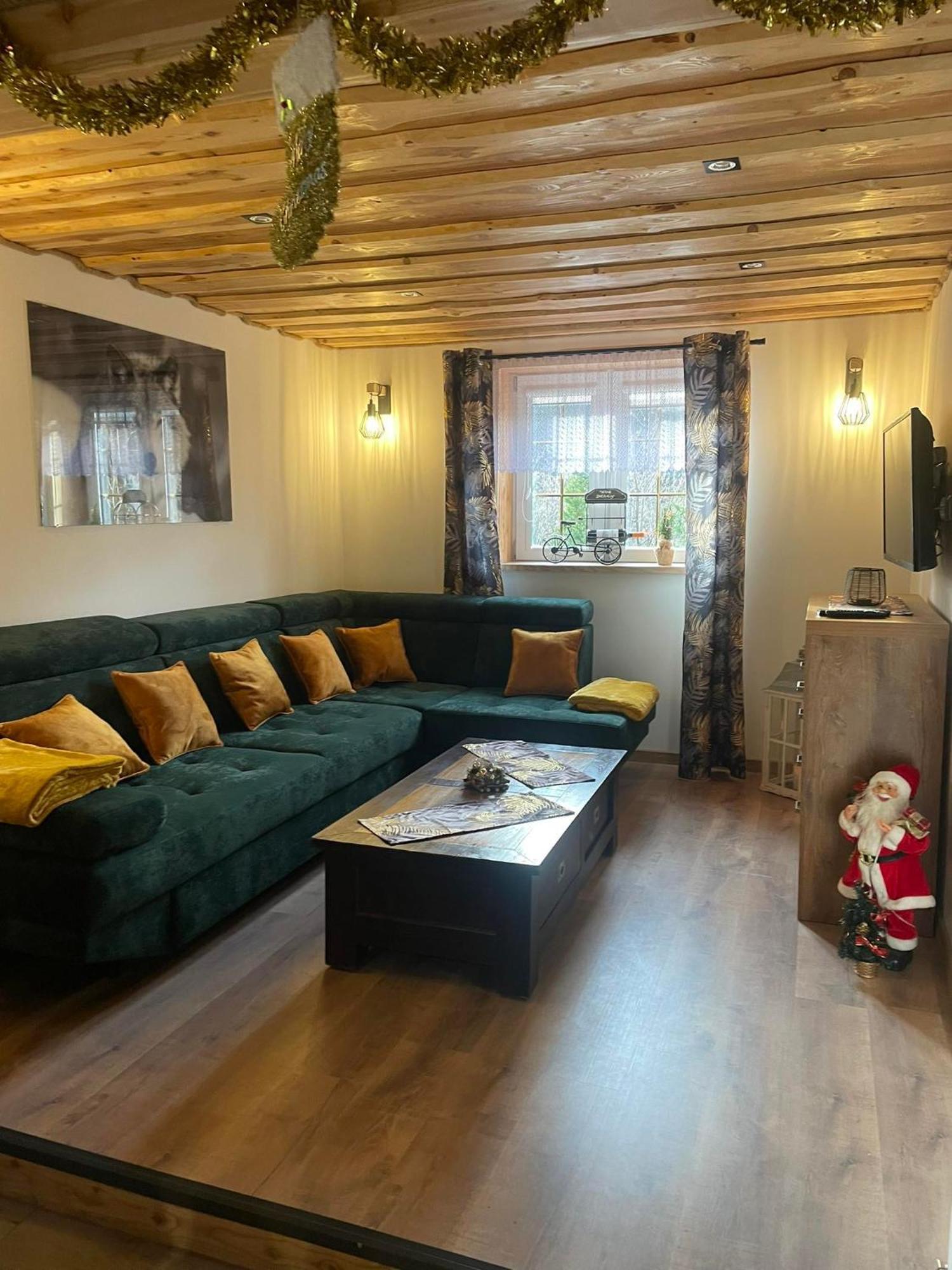 Jaskowa Chata Bieszczady Apartament Z Basenem Балигруд Экстерьер фото