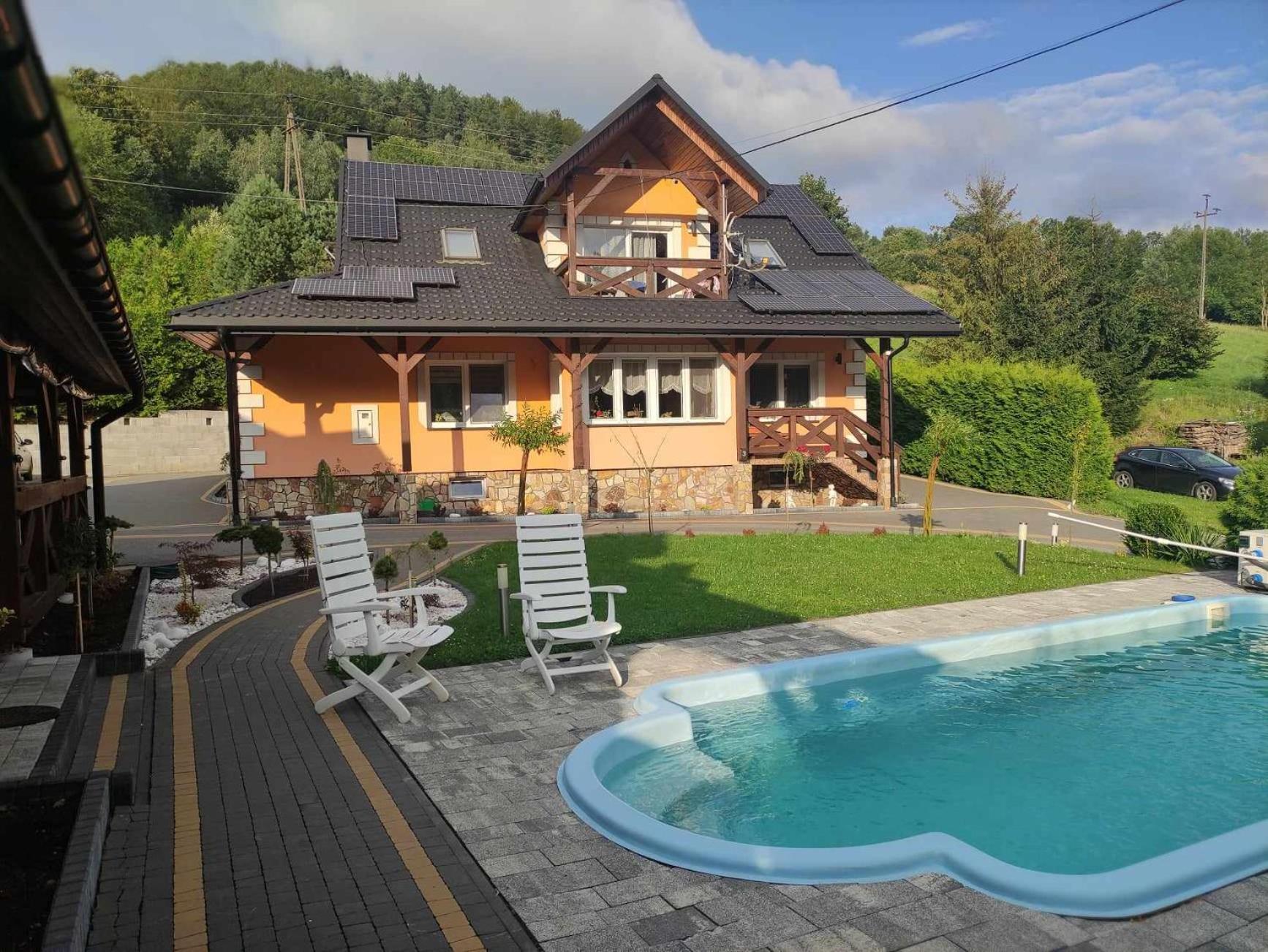 Jaskowa Chata Bieszczady Apartament Z Basenem Балигруд Экстерьер фото